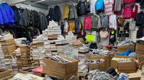 big buss in davenport at store seelling fake clothes|Strangeways raids: Police seize fake designer goods worth £15m.